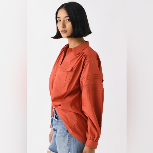 Hunter Bell The Evangeline Shirt Size S - Picture 10 of 11